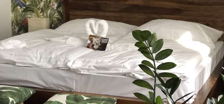 Ubytovanie v dvojlôžkovej izbe, apartmáne Deluxe alebo rodinnom apartmáne Royal