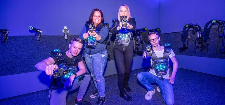 SWAT laser aréna v Bratislave.