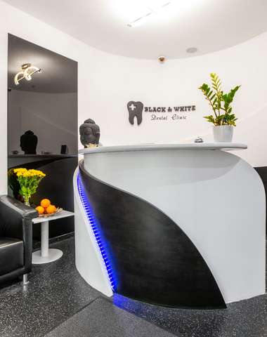 Priestory Black & Gold Dental Clinic v Bratislave
