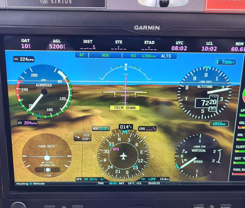 Lietadlo je vybavené najmodernejšou avionikou