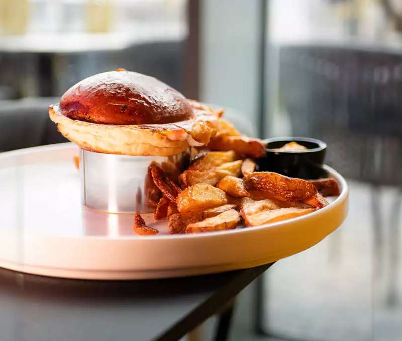 UFO Smash & Cheese Burger