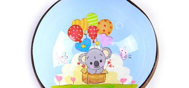 Kokosová miska pre deti Koala