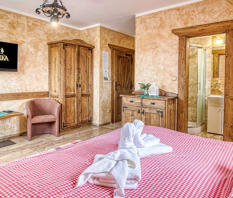 Penzion Ždiaranka, prostornější pokoj RUSTICAL (za doplatek)