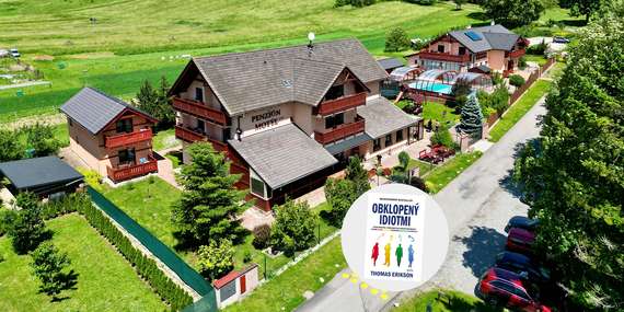 Wellness pobyt v Penzióne Motýľ*** s polpenziou kúsok od Bešeňovej** / Bešeňová