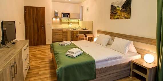 Dovolenka v Jasnej: moderné apartmány TRI STUDNIČKY s raňajkami/Liptov - Liptovský Mikuláš