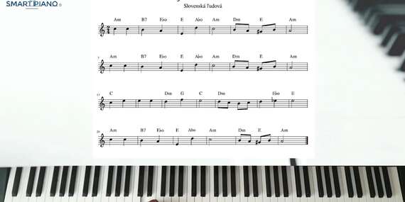 SMART PIANO - výborne hodnotený online kurz klavíra pre začiatočníkov s Viktorom Franekom/Slovensko
