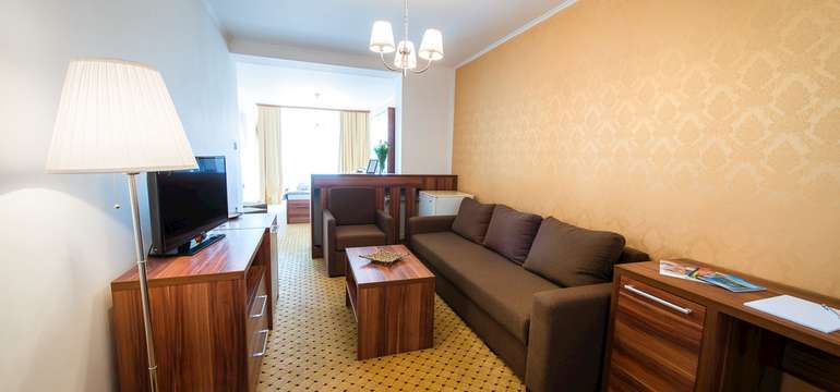Dvojlôžková izba KOMFORT - obývačka, Hotel Merkúr, Kaluža