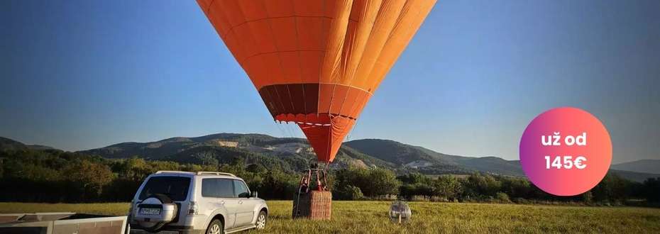 teplovzdušný balón vyhliadka