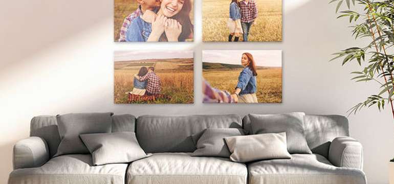 Tlač fotografií na plátno