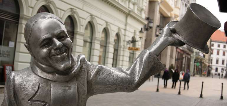 Celé centrum Bratislavy pochodíte bez problémov pešky