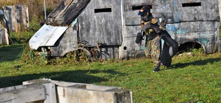 Kromě jízdy dostanete i kupón na 6 vstupů na paintball
