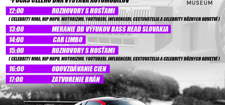 Slovak Car Festival - program