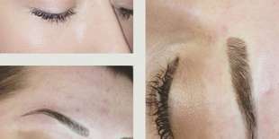 Permanentný makeup - tieňované obočie