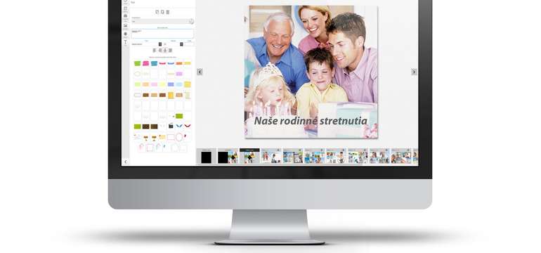 Fotoknihu ľahko zostavíte pomocou online dizajnéra priamo vo vašom prehliadači