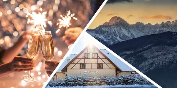 Silvestr v Tatrách v Hotelu Tulipán*** s wellness, polopenzí a výhledy na vrcholky Tater/Slovensko - Vysoké Tatry - Tatranská Lomnice