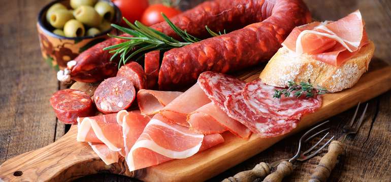 Sada 5-kilovej šunky so stojanom a nožom + klobása alebo paella