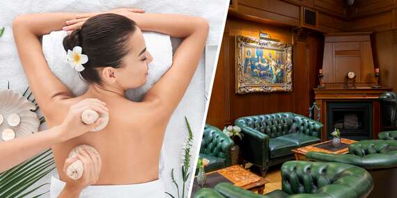 TOP relaxačný balík v Grand Hoteli Sergijo Residence**** superior s až 3 masážami a Inbody meraním/Piešťany