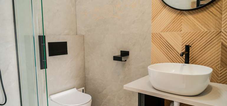 Každý apartmán disponuje vlastnou kúpeľňou
