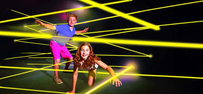 Laser bludisko