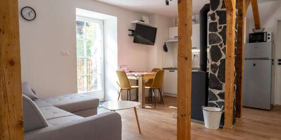 Útulná Villa Boca v srdci Nízkych Tatier - ideálna pre páry aj väčšiu partiu/Nízke Tatry - Nižná Boca