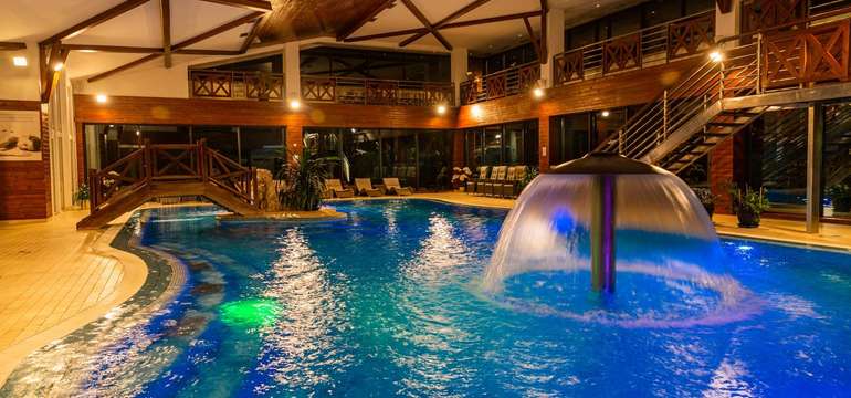 Pohľad na wellness centrum v Kontakt Wellness Hoteli ****