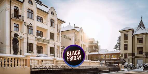 BLACK FRIDAY: Relaxačný pobyt s masážou, neobmedzeným kúpaním, saunovaním a polpenziou v hoteli MOST SLÁVY***/Trenčianske Teplice
