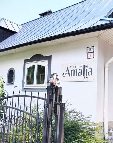 Staromestská Villa Amalia v centre Banskej Štiavnice