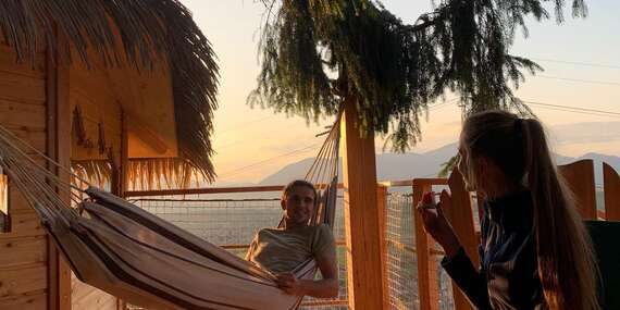 Zážitkový pobyt v unikátnom domčeku v korunách stromov na Liptove s raňajkami z košíka/Liptov