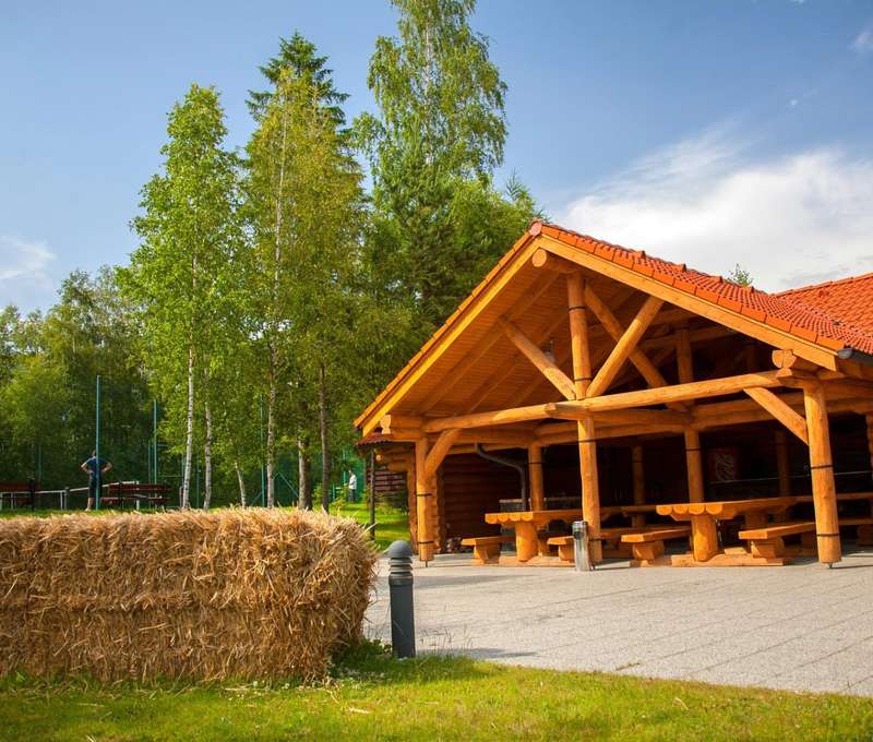 Drevenná koliba v Kontakt Wellness Hoteli ****