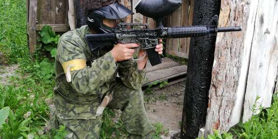 Paintball na najväčšom outdoorovom ihrisku na Slovensku - len 15 min. od Bratislavy/Kalinkovo