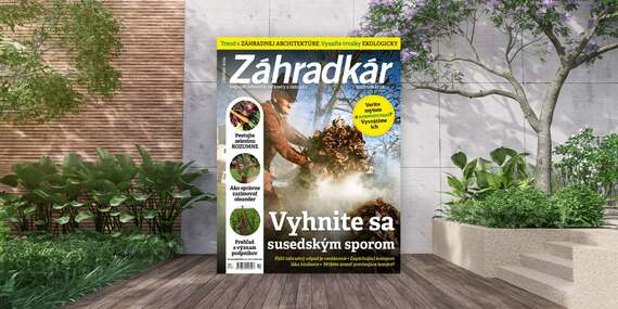 BLACK FRIDAY: Ročné predplatné mesačníka ZÁHRADKÁR/Slovensko