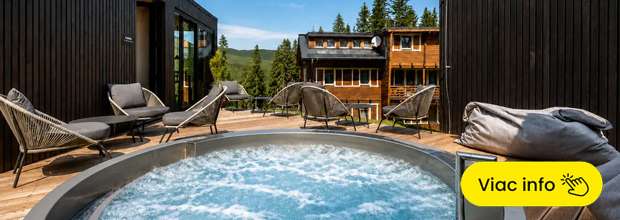 Hotel Björnson Jasná*** alebo Björnson Tree Houses s neobmedzeným wellness