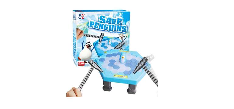 Tučňáci na ledě, skvělá hra pro celou rodinu