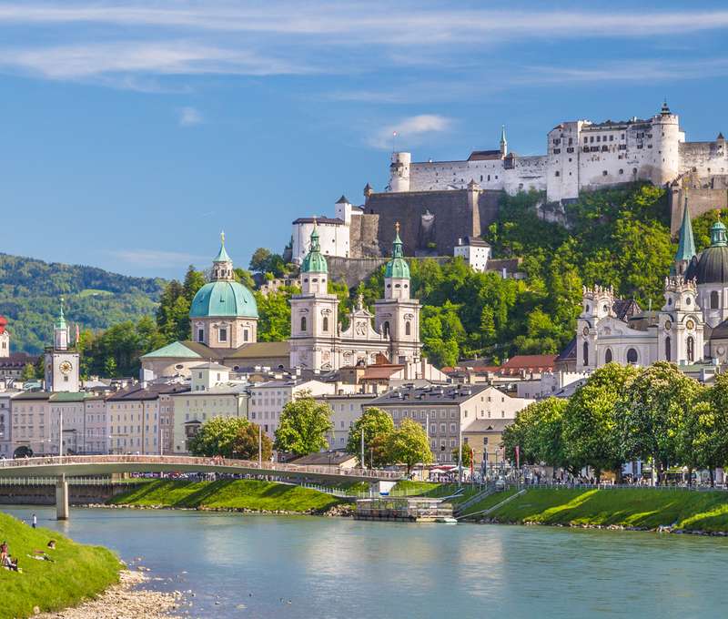 Salzburg je druhým najnavštevovanejším mestom Rakúska