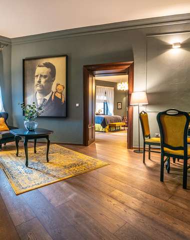 Apartmán Johannes Gutenberg v tkaštieli Château Appony****