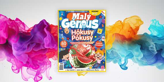 Malý Génius - ročné predplatné pre všetky zvedavé deti/Slovensko