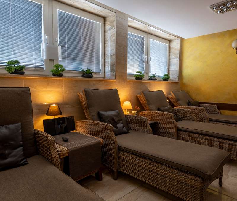 Privátne butikové wellness: fínska sauna, jacuzzi, wellnes sprchy, relax miestnosť s občerstvením