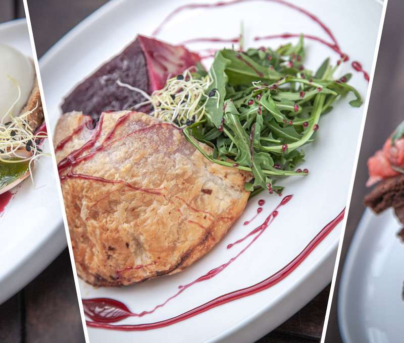 Valentínske 3-chodové menu pre 2 osoby v reštaurácii Leberfinger na nábreží Dunaja