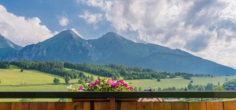 Ubytovanie  je situované v malebnej dedinke Ždiar (920 m.n.m.)