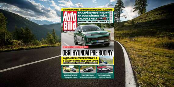 BLACK FRIDAY: Ročné predplatné mesačníka AUTO BILD SLOVENSKO/Slovensko