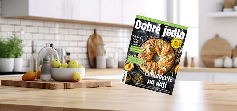 Ročné predplatné mesačníka DOBRÉ JEDLO