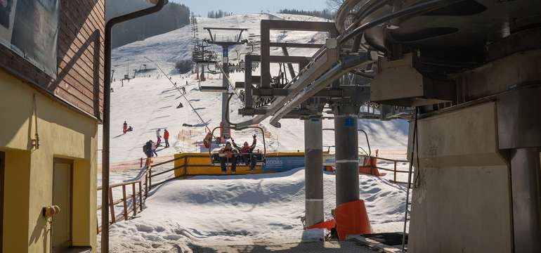 Lyžiarske stredisko Vrátna Malá Fatra je výnimočné svojou polohou