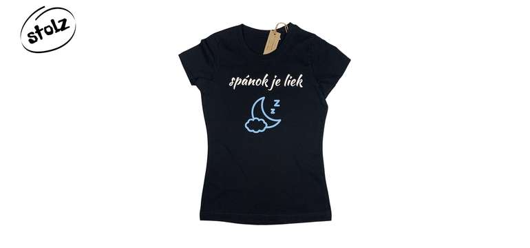 Tričko "Spánok je liek" (unisex)