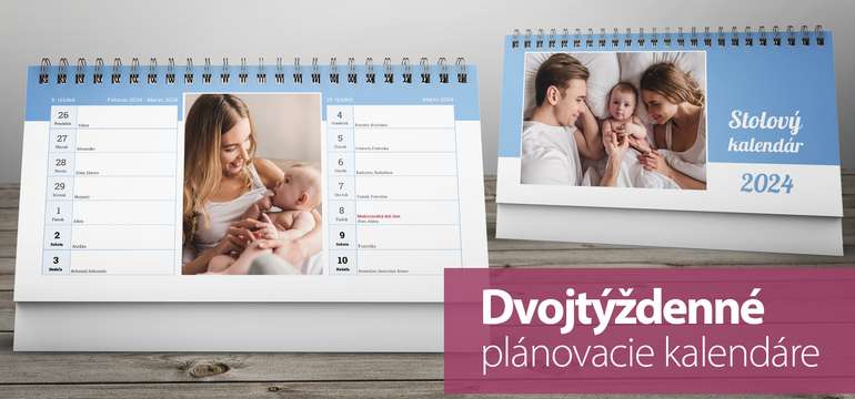 Dvojtýždenné plánovacie kalendáre