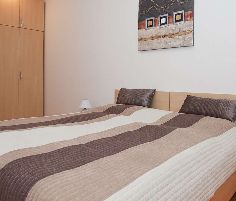 Všetky apartmány sú dvojlôžkové s možnosťou rozšírenia o jednu alebo dve prístelky