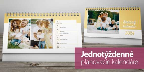 BLACK FRIDAY: Nástenné a stolové kalendáre 2026 - najkrajšie spomienky po celý rok!/Slovensko