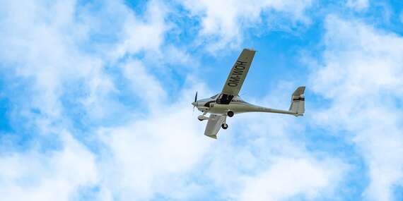 Prelet športovým lietadlom PIPISTREL VIRUS SW 121 ponad Spiš a Tatry s možnosťou pilotovania/Spišská Nová Ves