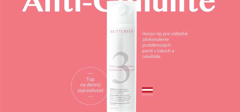 Butterfly thermo formujúci gél proti celulitíde