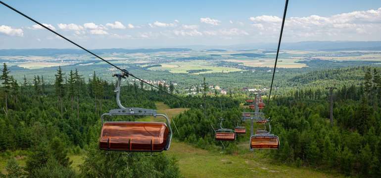 Vila sa nachádza blízko lanovky na Lomnický štít