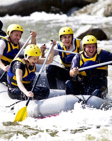 Rafting je spojeným adrenalínu a perfektnej zábavy (ilustračné foto)